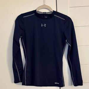 Under Armour Kids Swim Rashguard - Navy